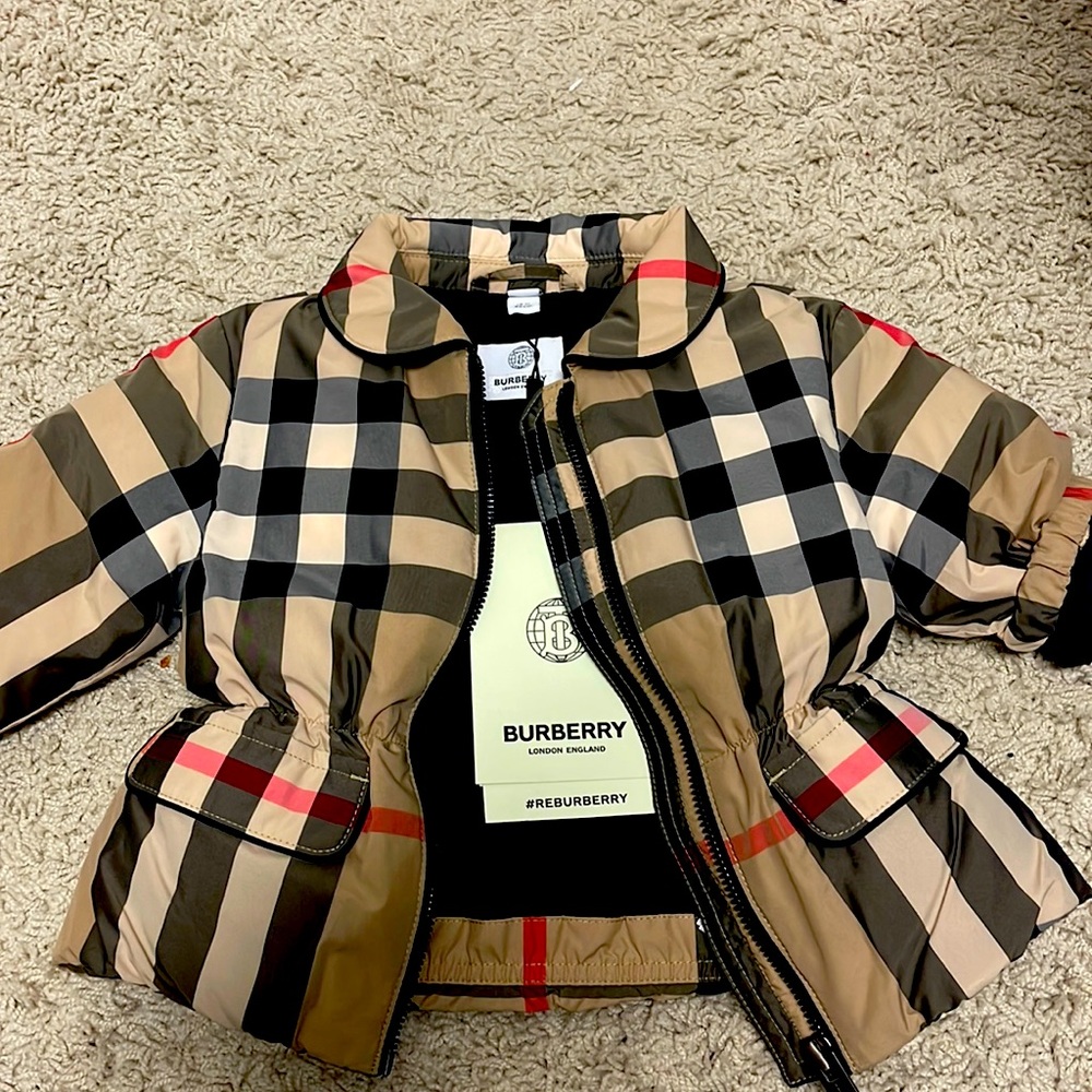 Burberry Jacket Brand New Kids 18 M. A Nordstrom Purchase.